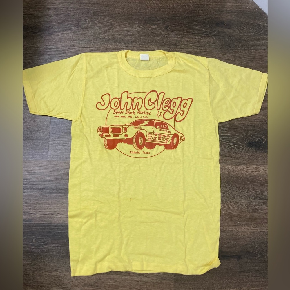 Yellow SECO Top John Clegg Pontiac